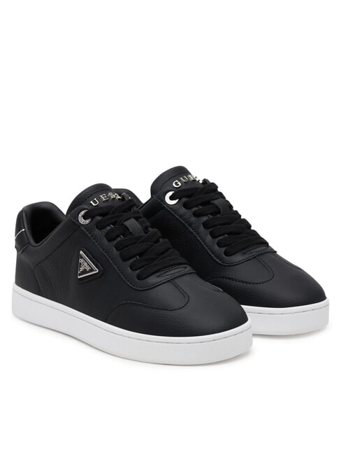 GUESS JAZLIE Leather sneakers BLACK - Women’s shoes