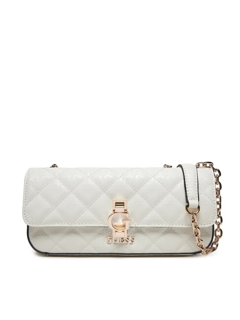 GUESS BESSEY Convertible flap bag white - Women’s Bags