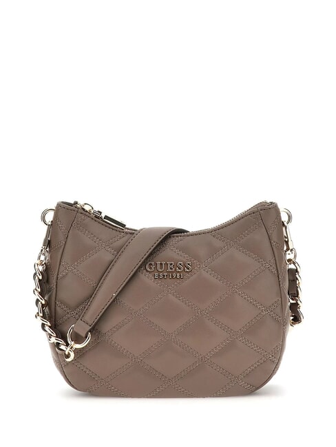GUESS TAMSIN  Shoulder bag dark taupe - Women’s Bags