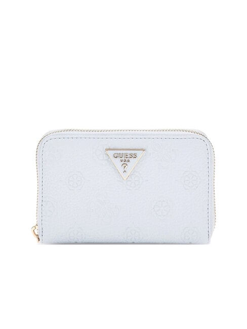 GUESS CRESIDIA  Medium zip around wallet powder blue - Women’s Wallets
