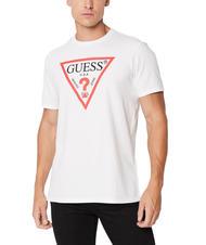 GUESS TRI LOGO Cotton T-shirt - T-shirt