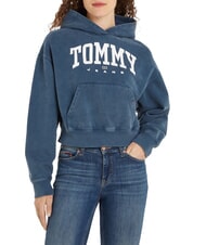 TOMMY HILFIGER TH JEANS Women's hooded sweatshirt - Women's Sweatshirts