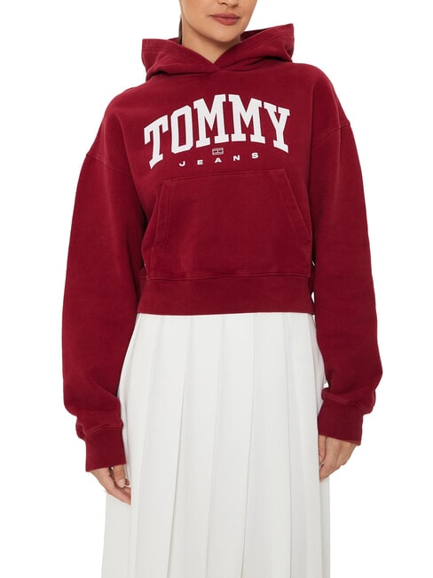 TOMMY HILFIGER TH JEANS Women's hooded sweatshirt red carpet - Women's Sweatshirts