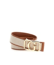 GUESS SEBINA Belt with canvas insert - Belts