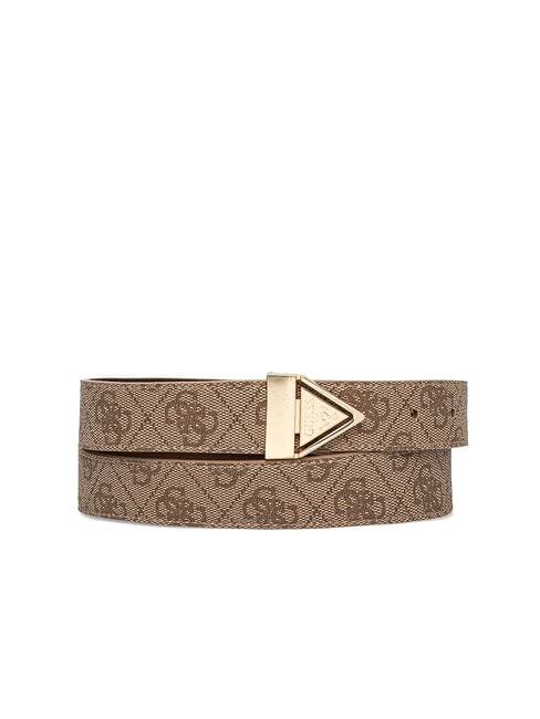 GUESS NOELLE Double-sided belt, can be shortened MILK LOGO - Belts