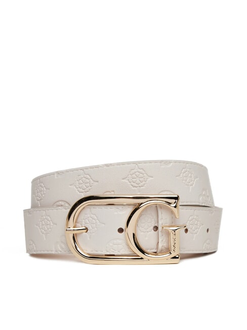 GUESS ZARELA Belt with G logo buckle off white logo - Belts