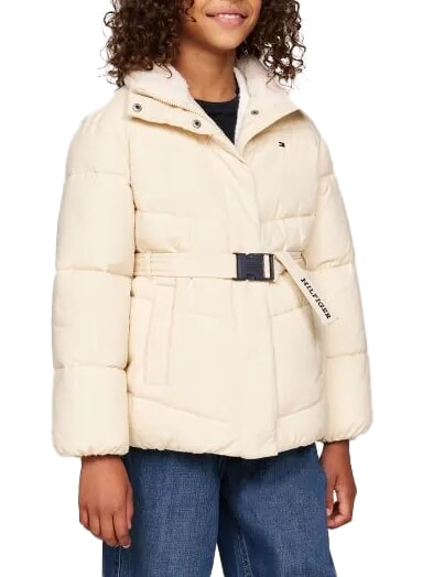 TOMMY HILFIGER TH KIDS Girls' jacket country ivory - Baby Jackets