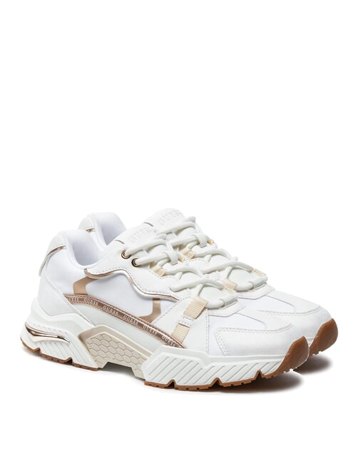 GUESS CARRLI Chunky sneakers white sand - Women’s shoes