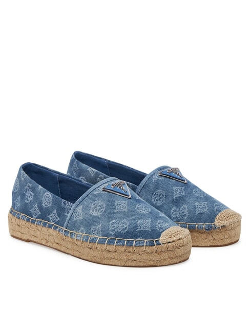 GUESS JOLANDON Espadrille moccasins blue - Women’s shoes