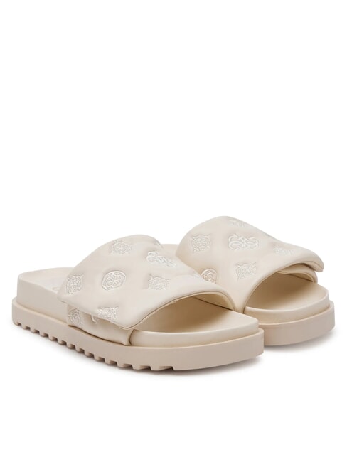 GUESS FABIO2 Platform slipper CREAM - Women’s shoes