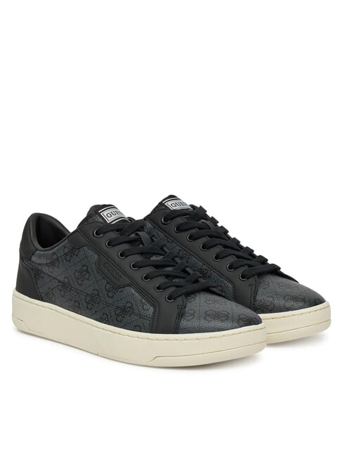 GUESS VINCI 4G logo sneakers coal black - Men’s shoes