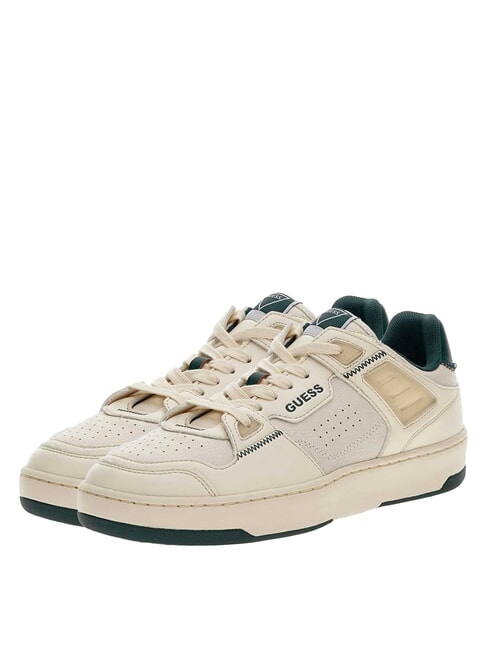 GUESS VINCENT Sneakers white green - Men’s shoes