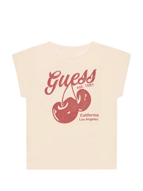 GUESS KIDS MIDI Short-sleeved T-shirt elegant pink - Child T-shirt