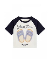 GUESS KIDS Cropped fit short sleeve t-shirt - Child T-shirt