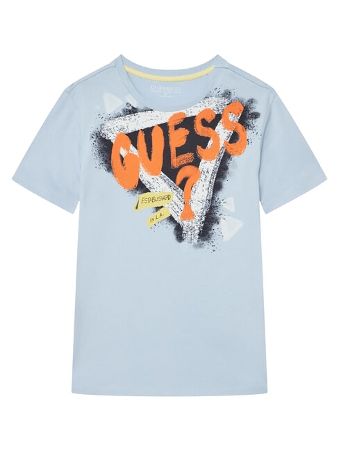 GUESS KIDS Short-sleeved printed T-shirt arctic sky - Child T-shirt