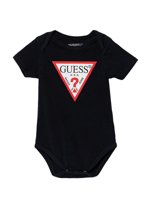 GUESS KIDS Baby short-sleeved bodysuit smartblue - Rompers and baby outfits