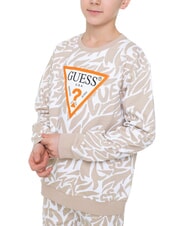 GUESS KIDS ACTIVE Crewneck sweatshirt with all-over print - Baby Sweatshirt
