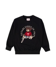 GUESS KIDS ACTIVE Crewneck sweatshirt with teddy bear - Baby Sweatshirt