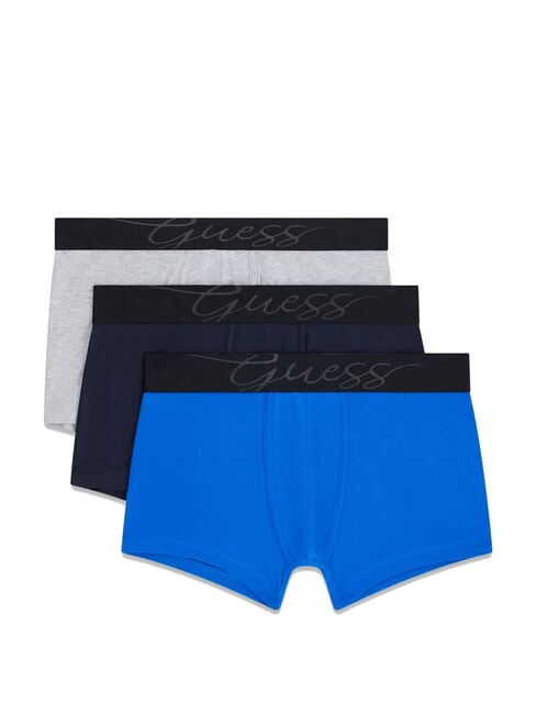 GUESS JOE 3 Multi-colored Boxers navy atmosphere grey - Men's briefs