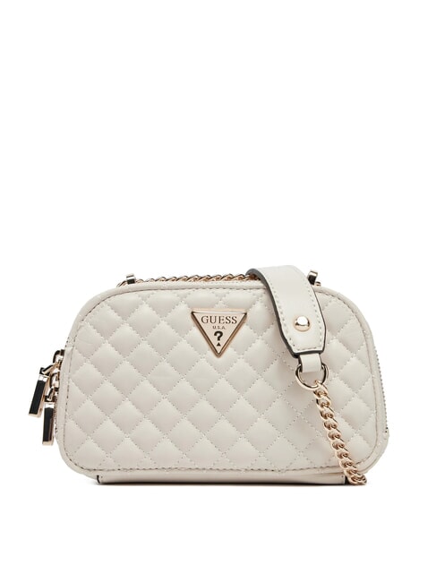 GUESS ECO RIANEE Convertible quilted bag STONE - Women’s Bags