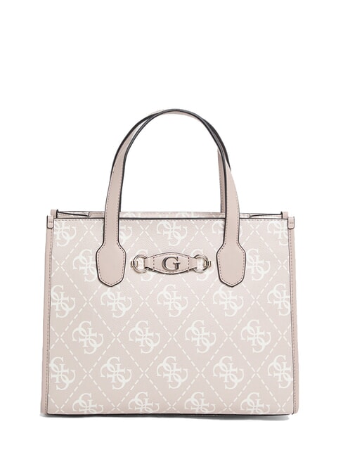 GUESS IZZY 2 Tote bag with shoulder strap sand logo - Women’s Bags