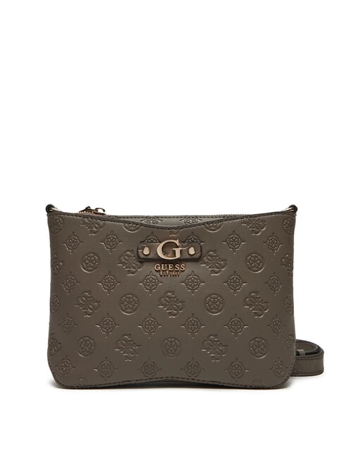 GUESS GERTY Shoulder bag dark taupe - Women’s Bags