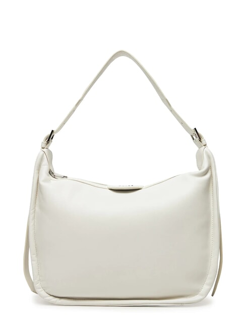 GUESS EVA Leather shoulder bag optical white - Women’s Bags