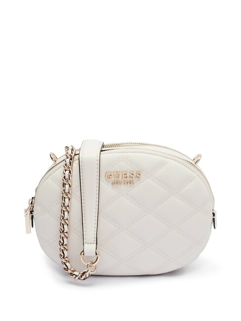 GUESS TAMSIN Small quilted shoulder bag OFFWHITE - Women’s Bags