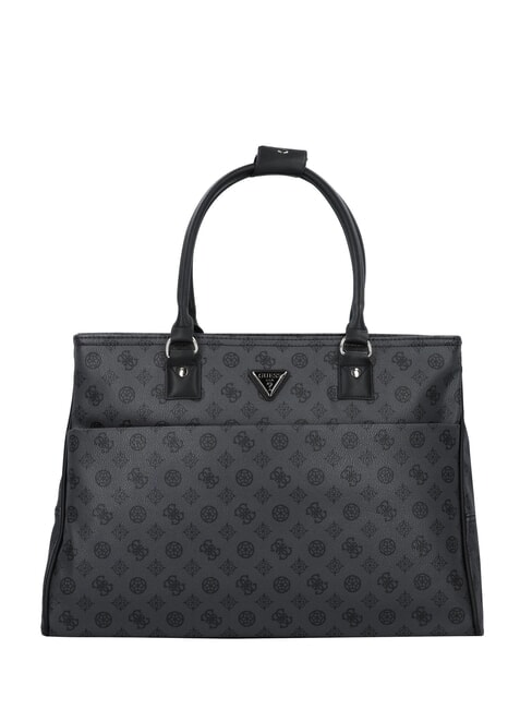 GUESS WILDER Shoulder bag with laptop pocket dark gray - Women’s Bags