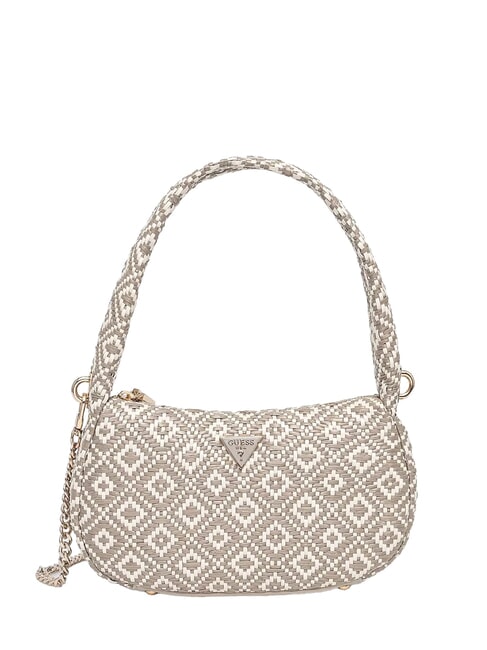 GUESS RIANEE Mini woven hobo bag Rope - Women’s Bags