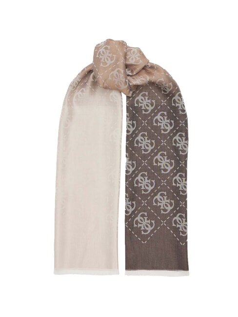 GUESS 4G LOGO Scarf brown multi - Scarves