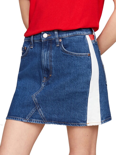 TOMMY HILFIGER TH JEANS Short denim skirt medium denim - Women's Skirts