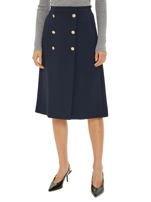 TOMMY HILFIGER TH Long skirt desert sky - Women's Skirts