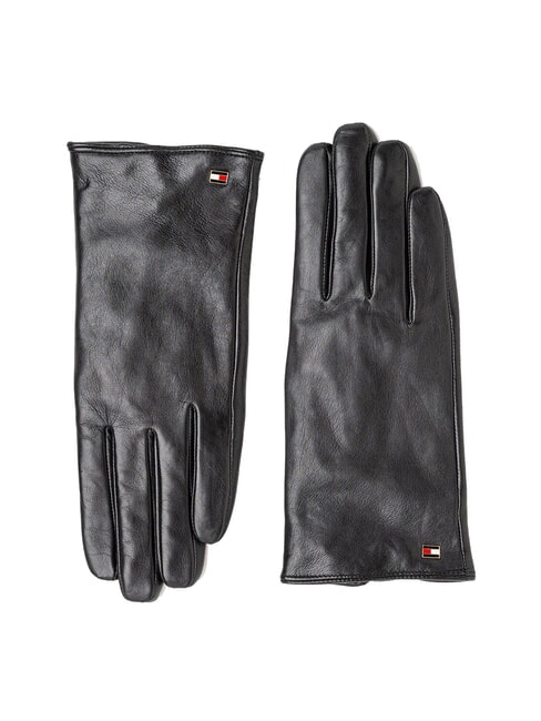 TOMMY HILFIGER TH Leather gloves black - Gloves