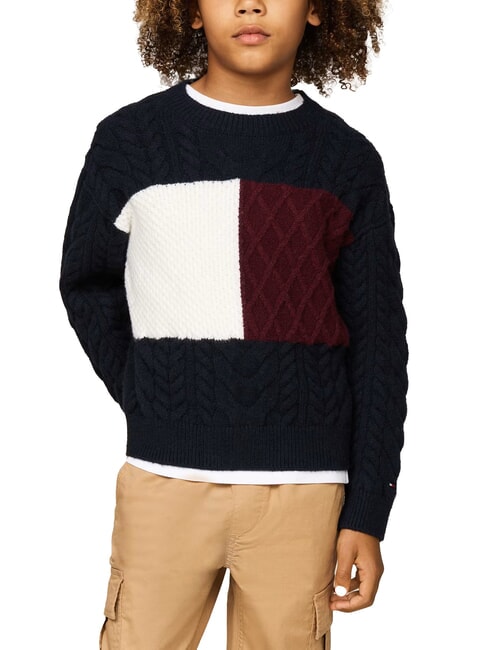 TOMMY HILFIGER TH KIDS Crew neck sweater desert sky - Child T-shirt