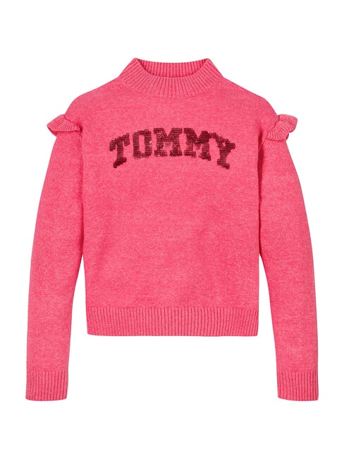 TOMMY HILFIGER TH KIDS Crew neck sweater heritage pink - Child T-shirt