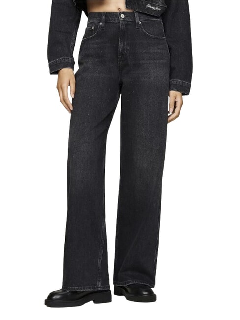 TOMMY HILFIGER TH JEANS Women's jeans black denim - Jeans