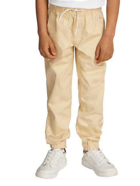TOMMY HILFIGER TH KIDS Unisex trousers country ivory - Children's trousers