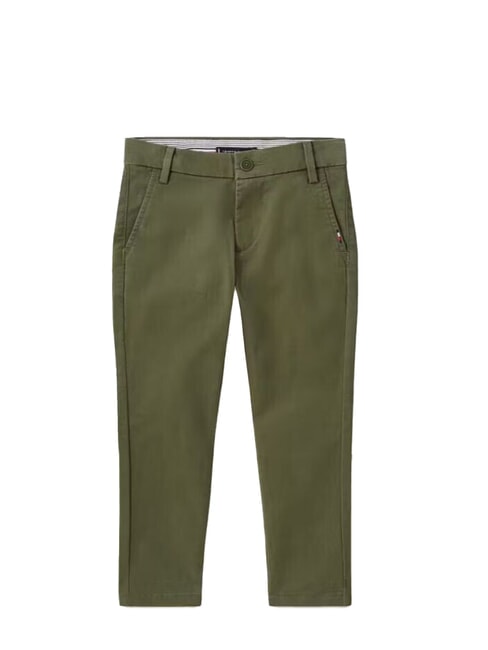 TOMMY HILFIGER TH KIDS Cotton trousers utility olive - Children's trousers