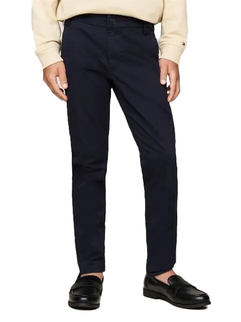 TOMMY HILFIGER TH KIDS Cotton trousers desert sky - Children's trousers