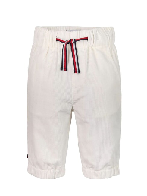 TOMMY HILFIGER TH KIDS Three-quarter length trousers ancient white - Children's trousers