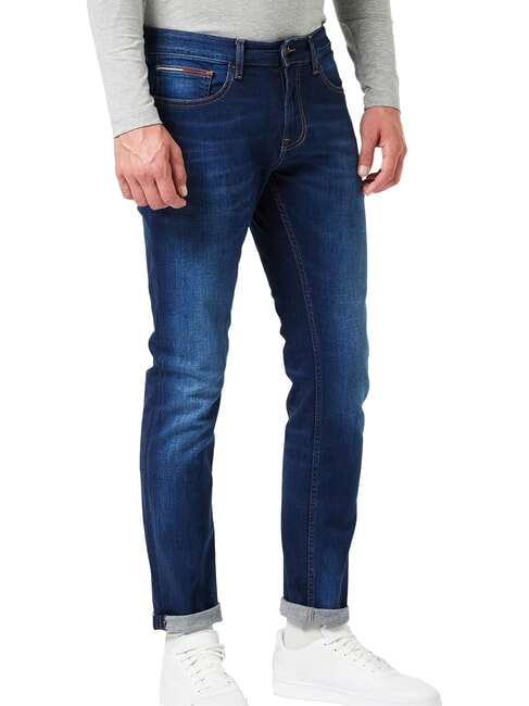 TOMMY HILFIGER TH JEANS Scanton Jeans aspen dark blue stretch - Jeans