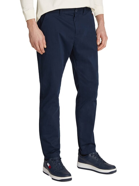 TOMMY HILFIGER TH JEANS Austin Chino Pants dark night navy - Trousers