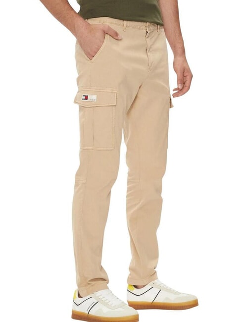 TOMMY HILFIGER TH JEANS Austin Cotton trousers gentle gold - Trousers
