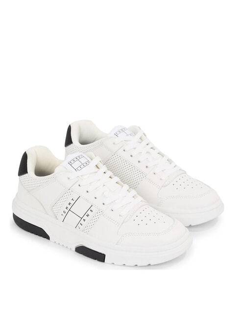 TOMMY HILFIGER TH JEANS  Leather sneakers black - Women’s shoes