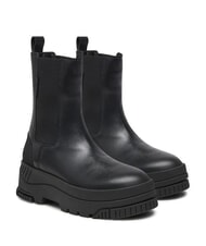 TOMMY HILFIGER TH JEANS  High leather ankle boots black - Women&rsquo;s shoes - 1