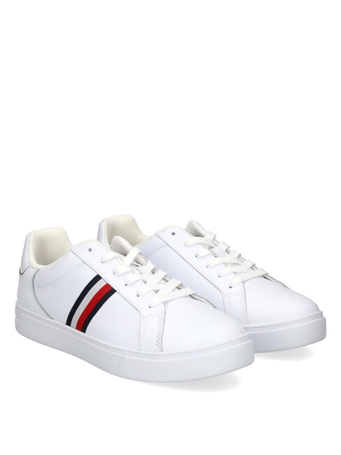 TOMMY HILFIGER TH  Leather sneakers white - Women’s shoes