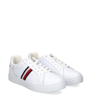 TOMMY HILFIGER TH  Leather sneakers - Women’s shoes