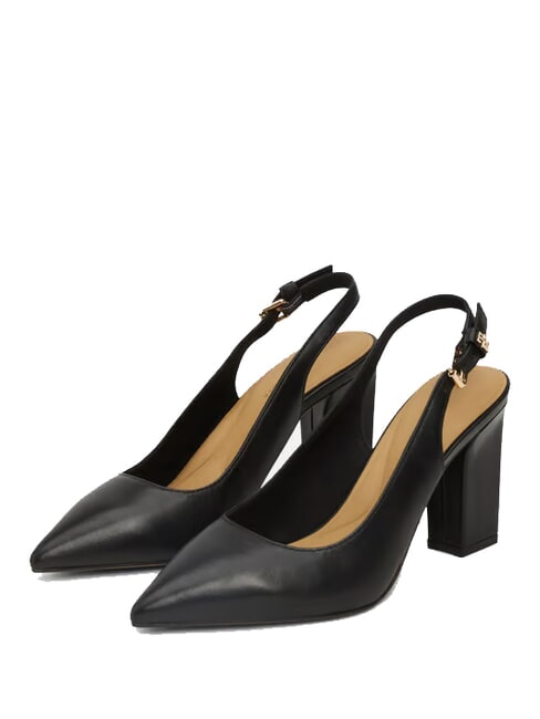 TOMMY HILFIGER TH  Leather décolleté black - Women’s shoes