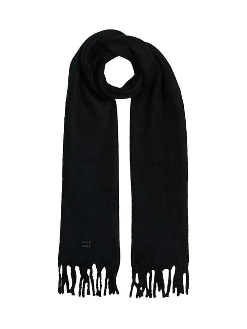 TOMMY HILFIGER TH JEANS Fringed scarf black - Scarves